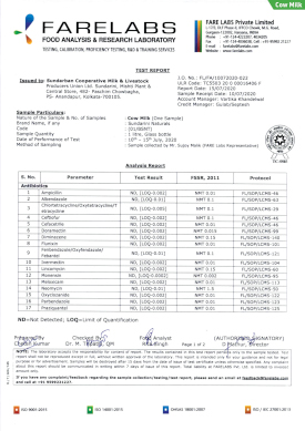 NABL Accredited Laboratory Testing Sundarini Naturals