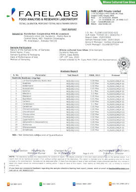 NABL Accredited Laboratory Testing Sundarini Naturals