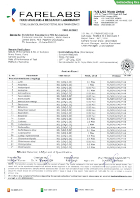 NABL Accredited Laboratory Testing Sundarini Naturals